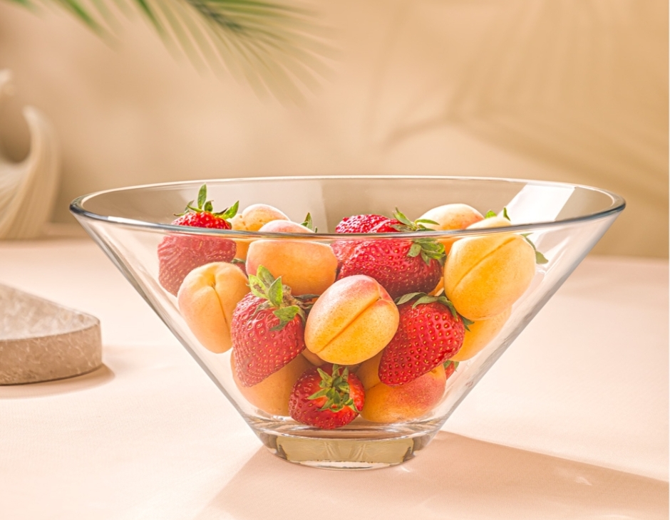 کاسه سرو شیشه ای (لیمون)۲۴۵۲