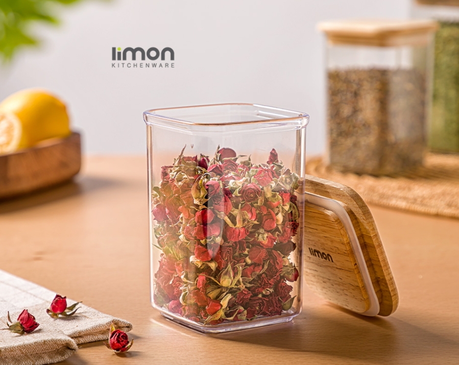 جا ادویه (۲) ۴ گوش سارینا درب چوبی (لیمون) ۲۱۹۸