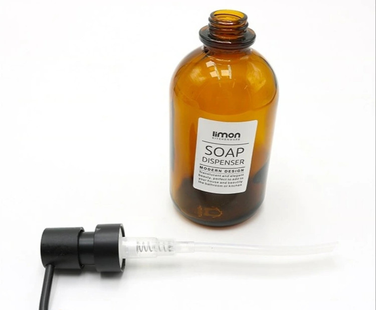 جا مایعی گرد شیشه ای 450cc(لیمون) ۲۱۱۲